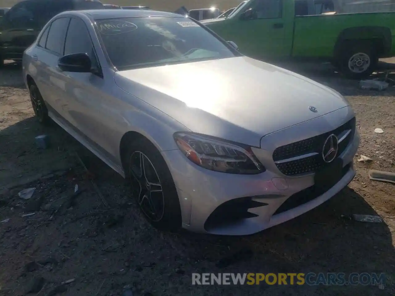 1 Photograph of a damaged car 55SWF8EBXLU324451 MERCEDES-BENZ C-CLASS 2020