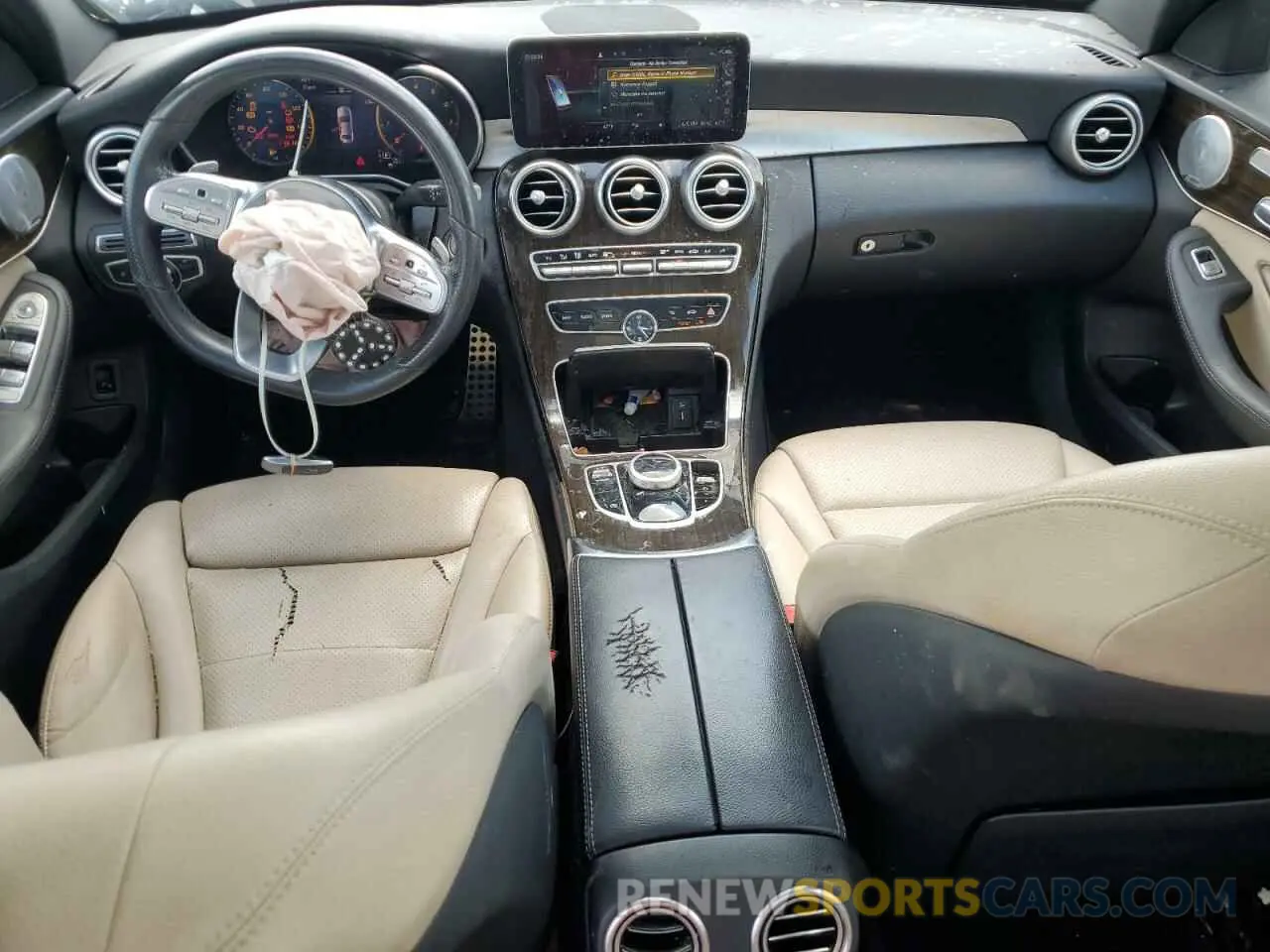 8 Photograph of a damaged car 55SWF8EBXLU325177 MERCEDES-BENZ C-CLASS 2020