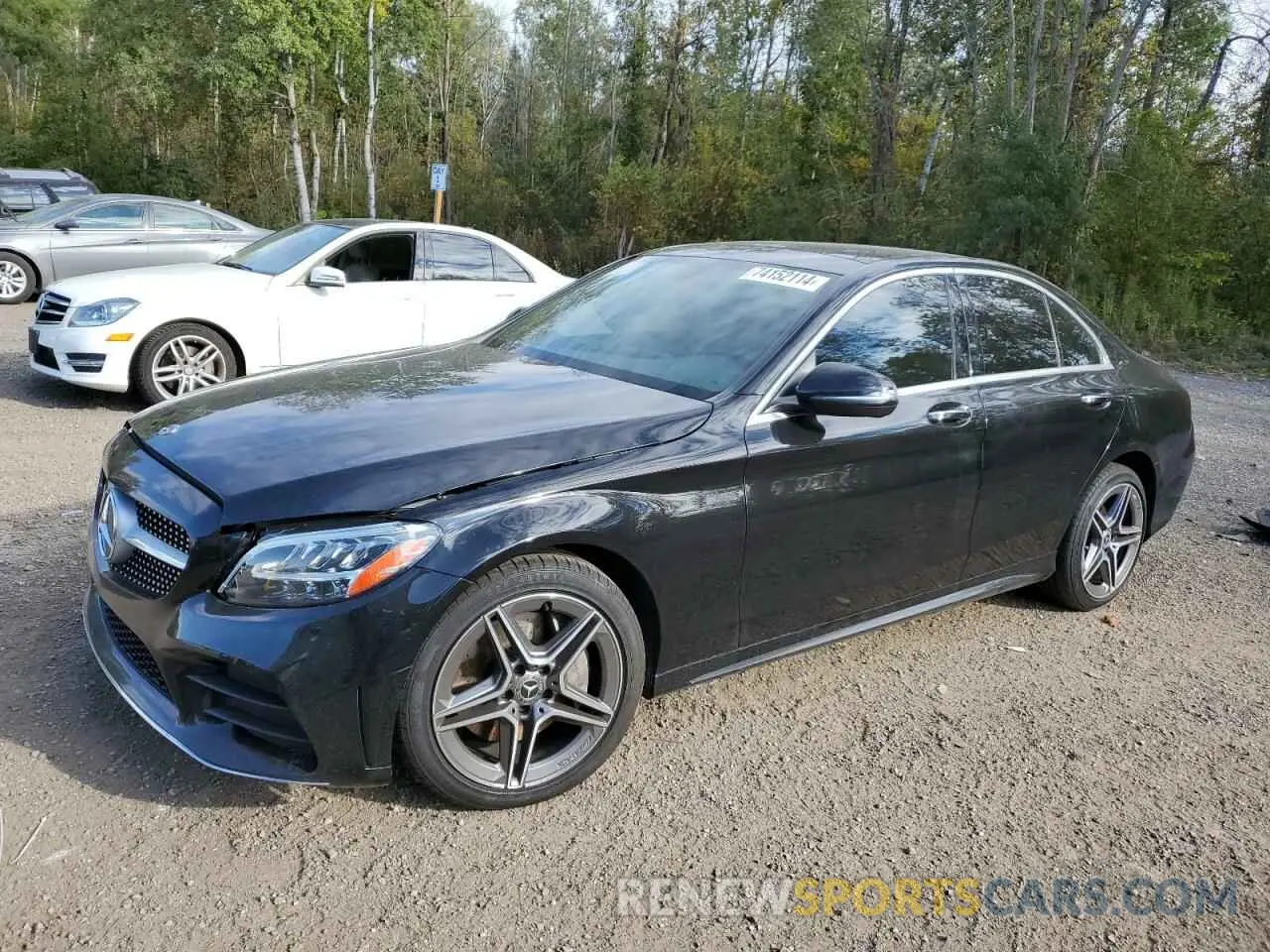 1 Photograph of a damaged car 55SWF8EBXLU326720 MERCEDES-BENZ C-CLASS 2020