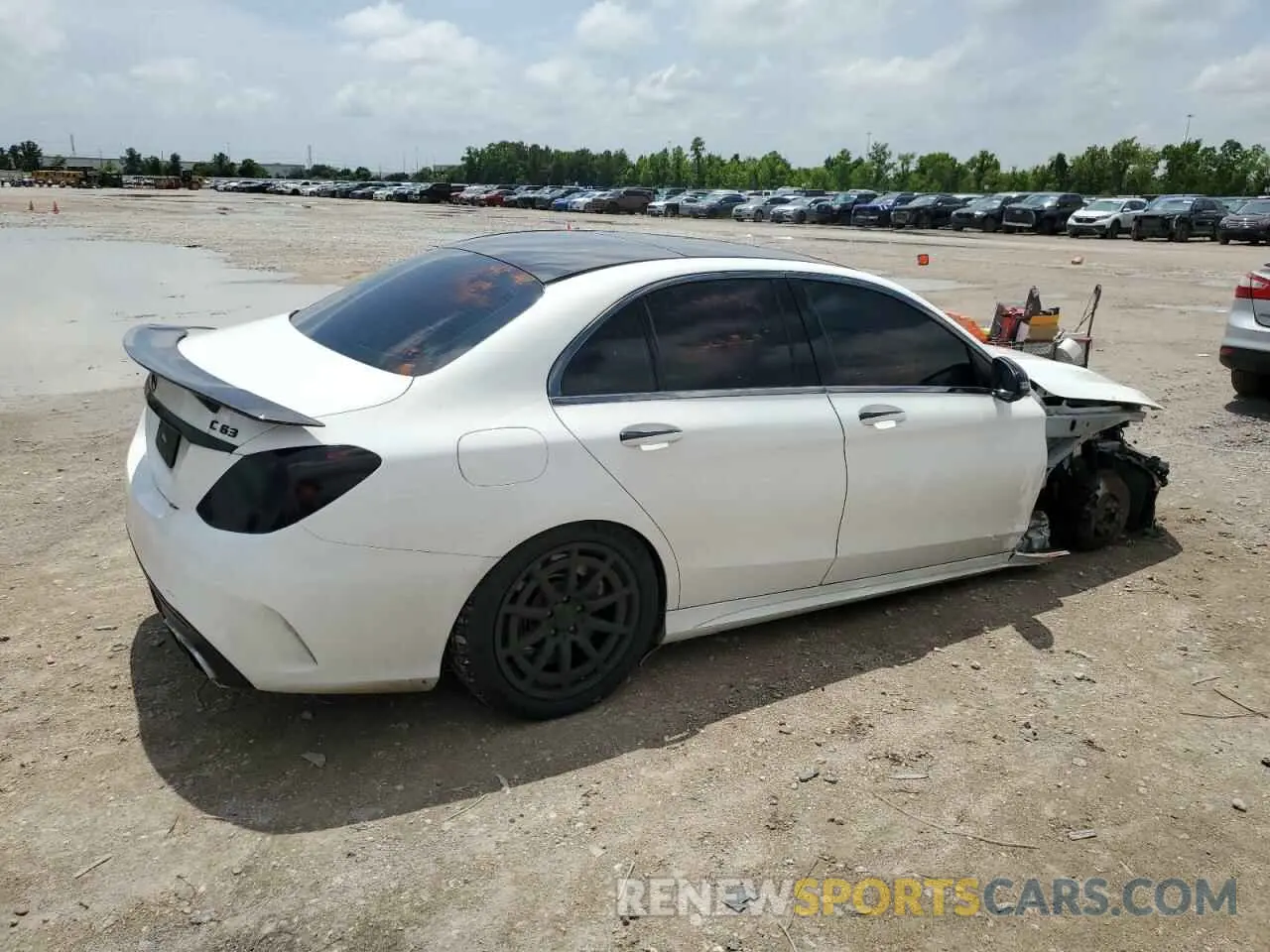 3 Photograph of a damaged car 55SWF8GB3LU332405 MERCEDES-BENZ C-CLASS 2020