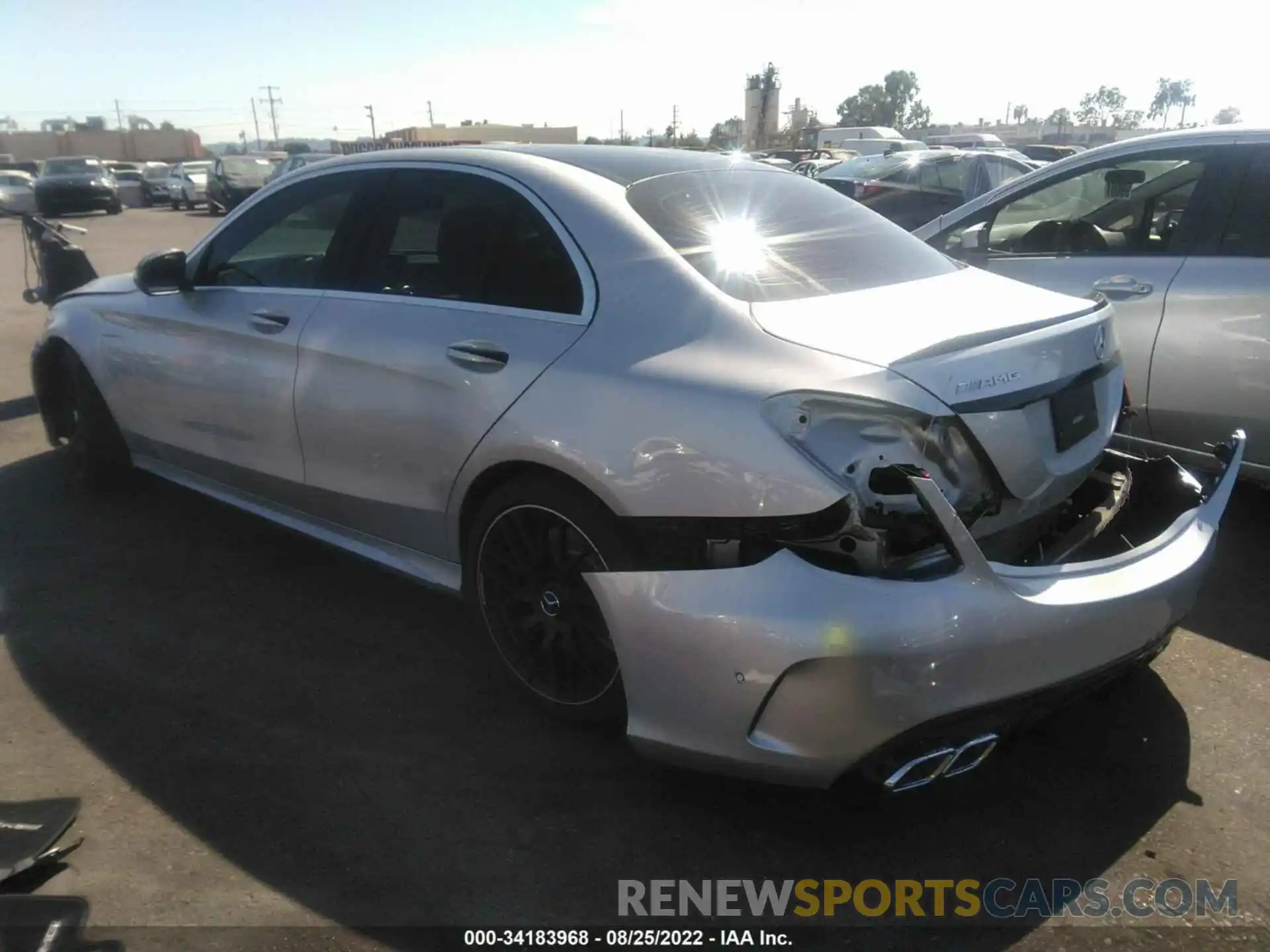 3 Photograph of a damaged car 55SWF8GB3LU333747 MERCEDES-BENZ C-CLASS 2020