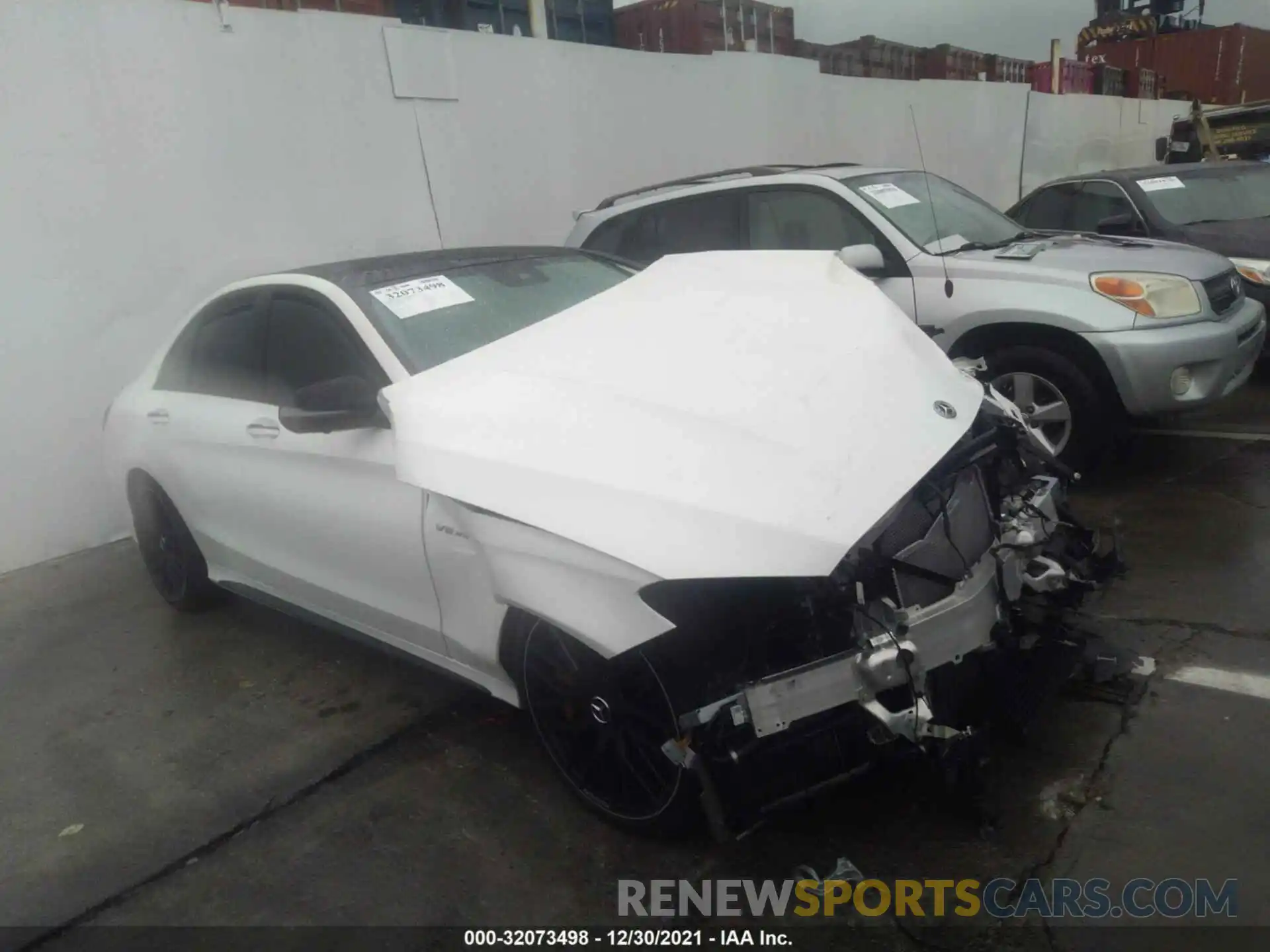 1 Photograph of a damaged car 55SWF8HB0LU332229 MERCEDES-BENZ C-CLASS 2020