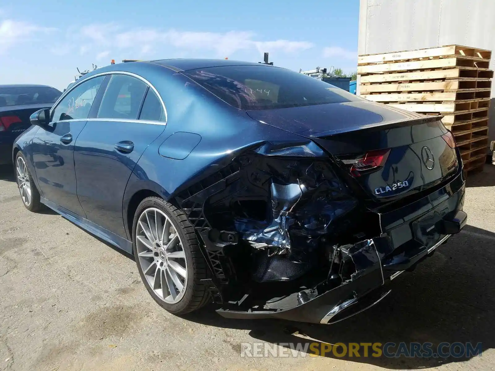 3 Photograph of a damaged car W1K5J4GB3LN090212 MERCEDES-BENZ C CLASS 2020