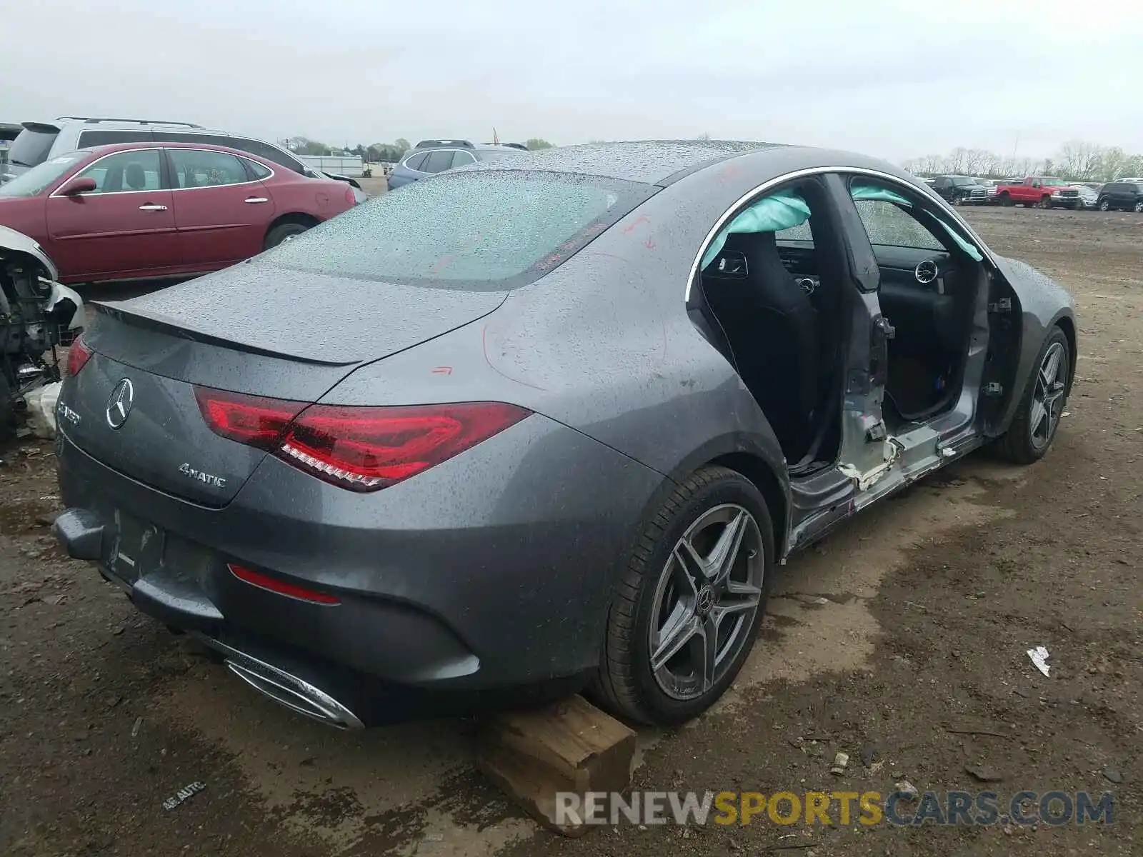 4 Photograph of a damaged car W1K5J4HB4LN088712 MERCEDES-BENZ C CLASS 2020