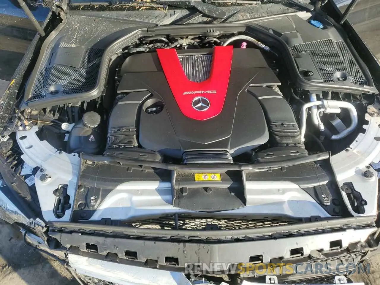 11 Photograph of a damaged car W1KWF6EB0LR585478 MERCEDES-BENZ C-CLASS 2020