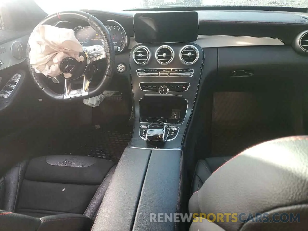 8 Photograph of a damaged car W1KWF6EB0LR585478 MERCEDES-BENZ C-CLASS 2020