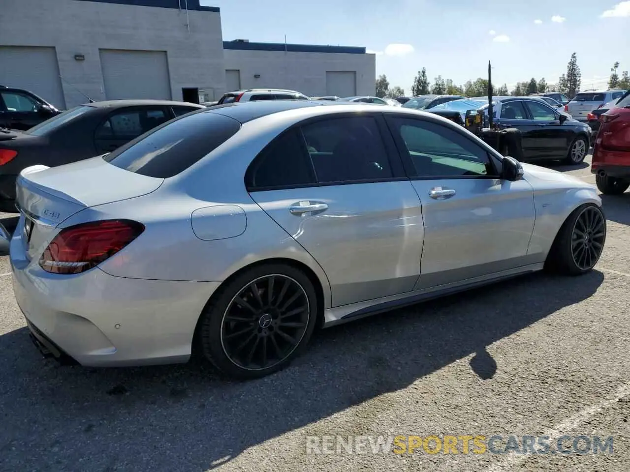 3 Photograph of a damaged car W1KWF6EB1LR571590 MERCEDES-BENZ C-CLASS 2020