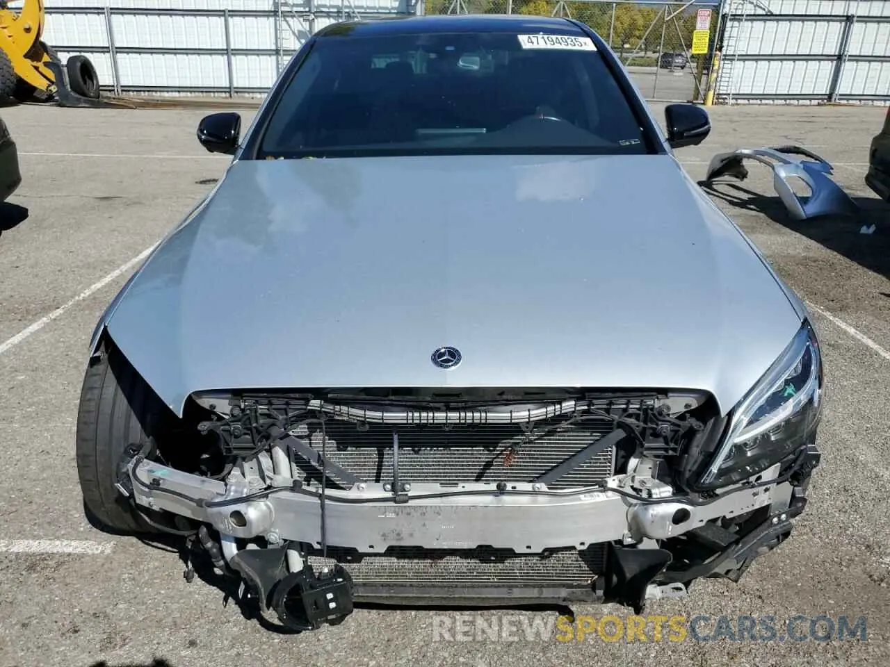 5 Photograph of a damaged car W1KWF6EB1LR571590 MERCEDES-BENZ C-CLASS 2020