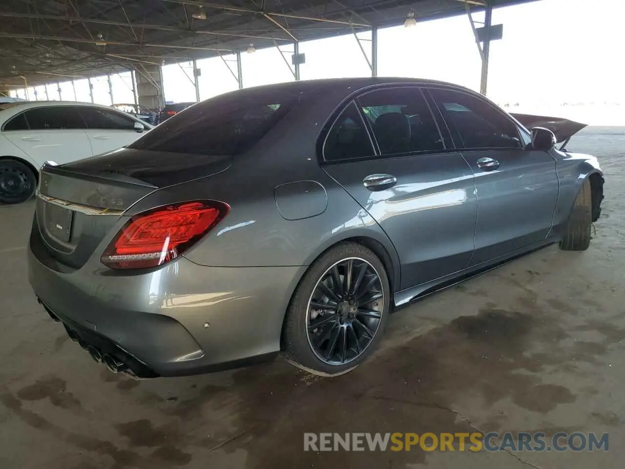 3 Photograph of a damaged car W1KWF6EB1LR596280 MERCEDES-BENZ C-CLASS 2020