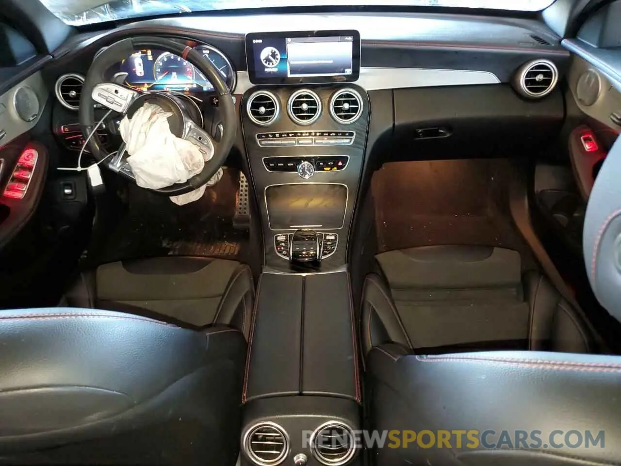 8 Photograph of a damaged car W1KWF6EB1LR596280 MERCEDES-BENZ C-CLASS 2020