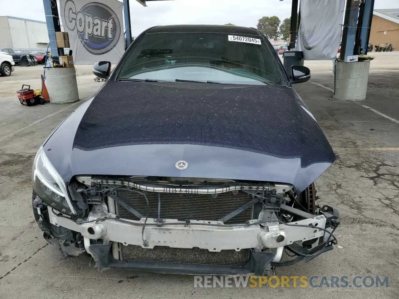 5 Photograph of a damaged car W1KWF6EB4LR585855 MERCEDES-BENZ C-CLASS 2020