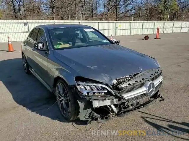11 Photograph of a damaged car W1KWF6EB5LR570524 MERCEDES-BENZ C-CLASS 2020