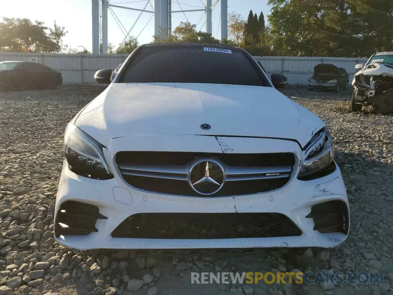5 Photograph of a damaged car W1KWF6EB6LR588319 MERCEDES-BENZ C-CLASS 2020