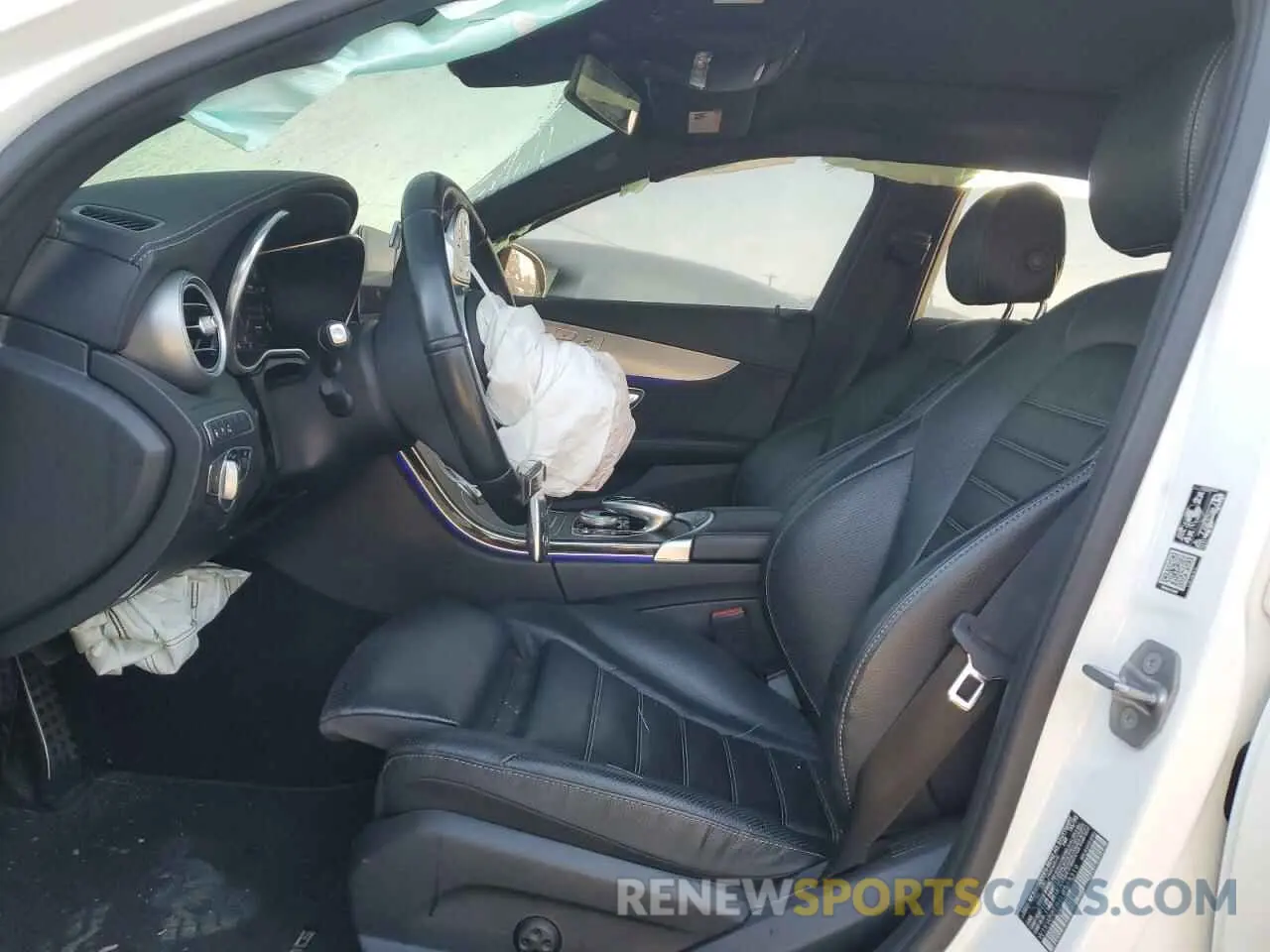 7 Photograph of a damaged car W1KWF6EB6LR588319 MERCEDES-BENZ C-CLASS 2020