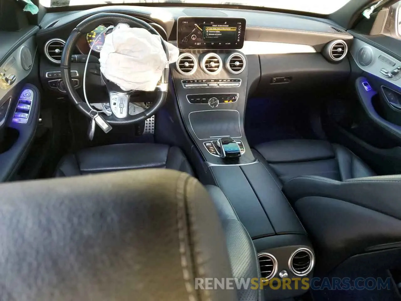 8 Photograph of a damaged car W1KWF6EB6LR588319 MERCEDES-BENZ C-CLASS 2020