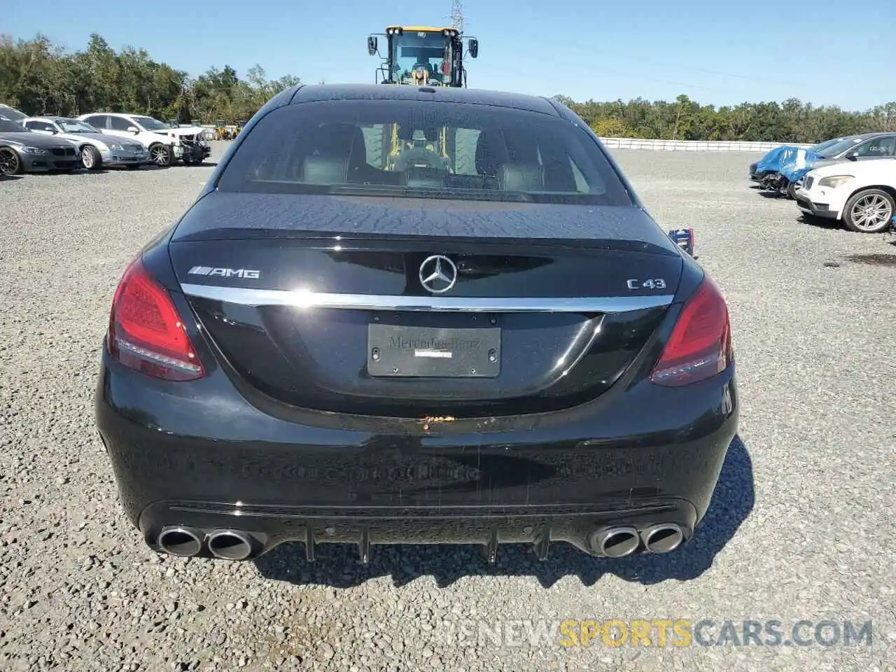 6 Photograph of a damaged car W1KWF6EB9LR570963 MERCEDES-BENZ C-CLASS 2020