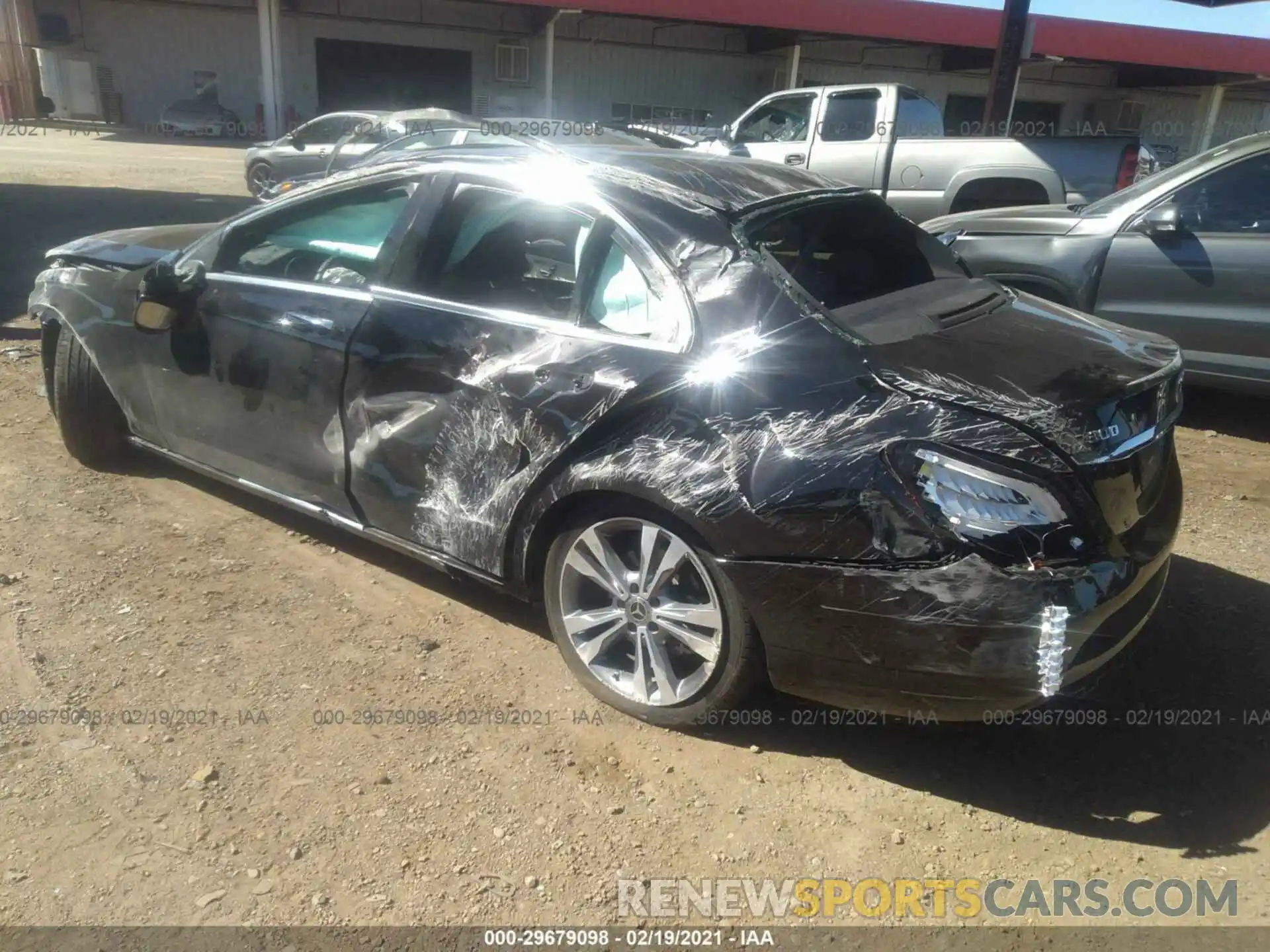 3 Photograph of a damaged car W1KWF8DB0LR575014 MERCEDES-BENZ C-CLASS 2020