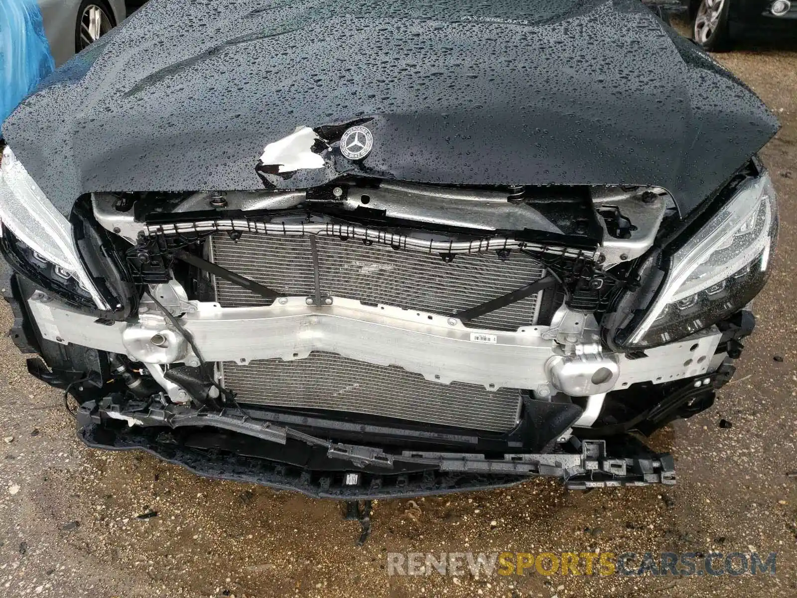 9 Photograph of a damaged car W1KWF8DB0LR575580 MERCEDES-BENZ C CLASS 2020