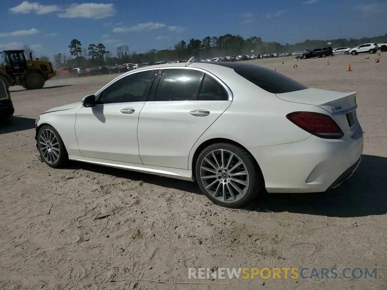 2 Photograph of a damaged car W1KWF8DB0LR595084 MERCEDES-BENZ C-CLASS 2020