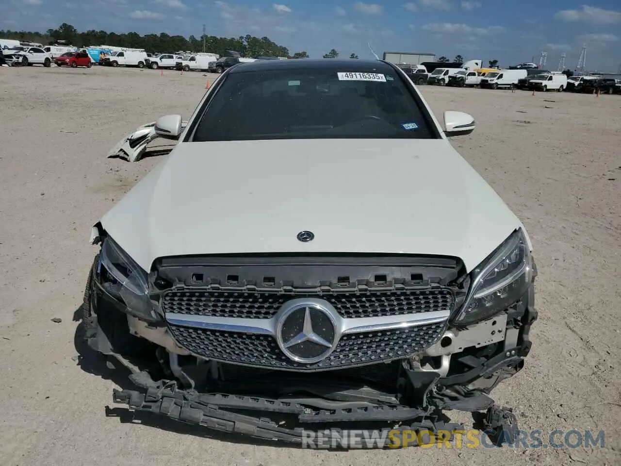 5 Photograph of a damaged car W1KWF8DB0LR595084 MERCEDES-BENZ C-CLASS 2020