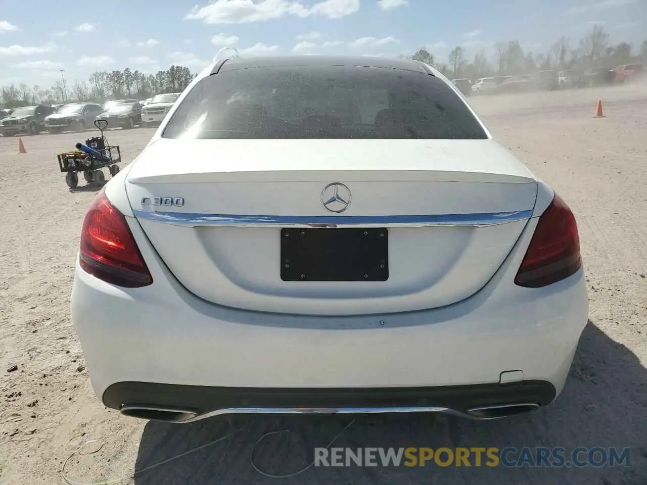 6 Photograph of a damaged car W1KWF8DB0LR595084 MERCEDES-BENZ C-CLASS 2020