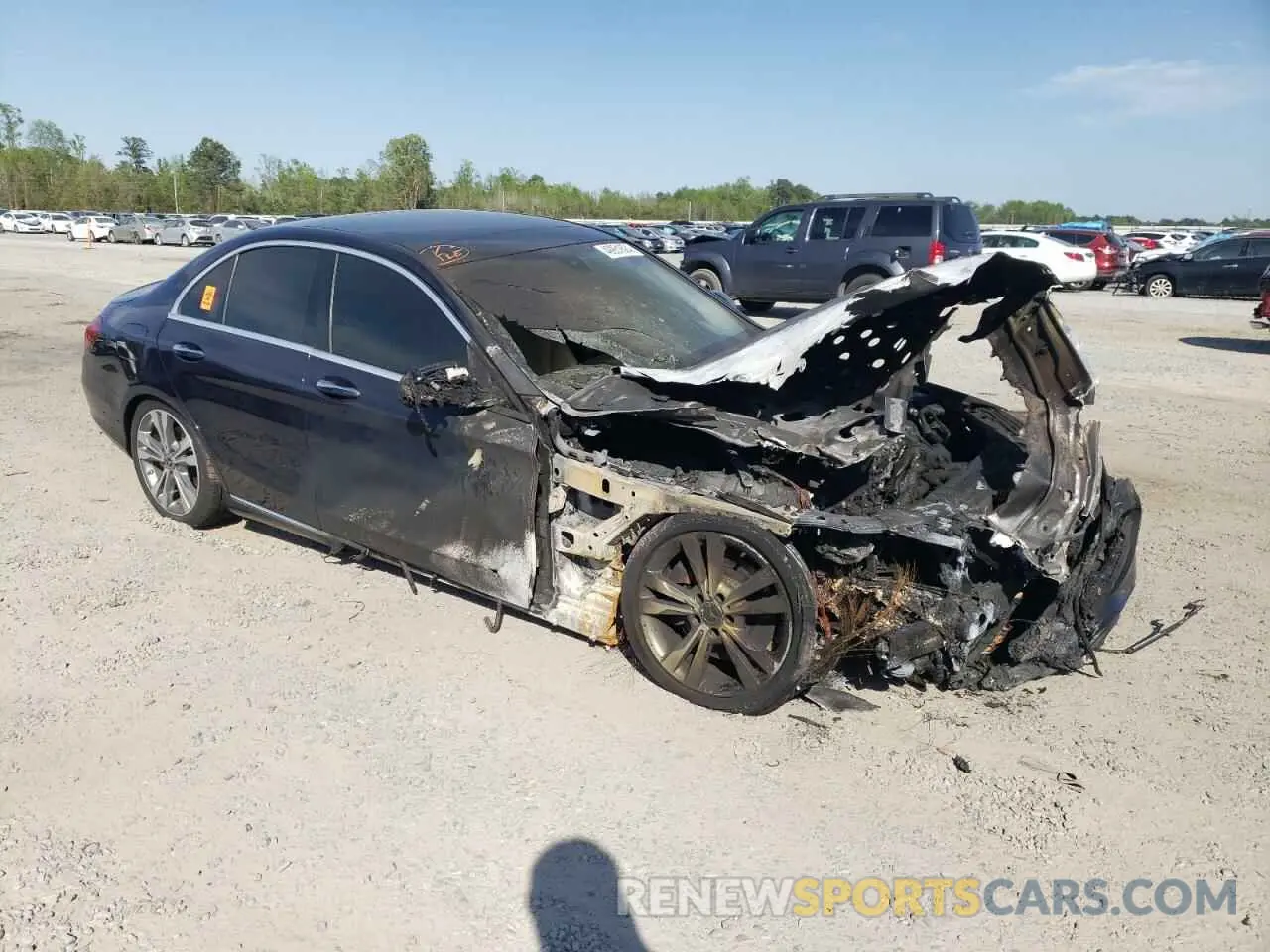 4 Photograph of a damaged car W1KWF8DB0LR600137 MERCEDES-BENZ C-CLASS 2020