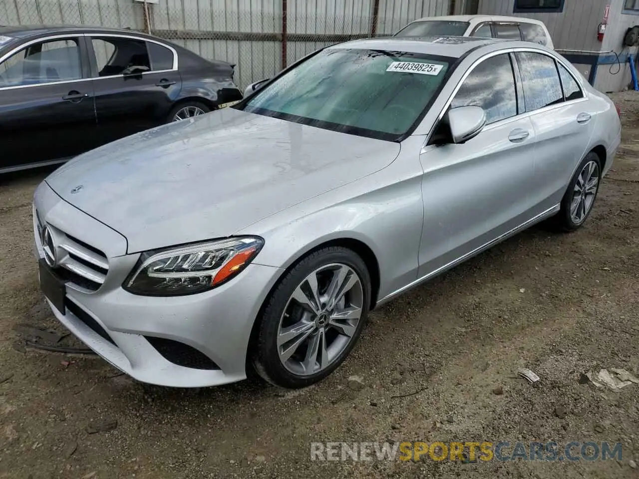 1 Photograph of a damaged car W1KWF8DB1LR571778 MERCEDES-BENZ C-CLASS 2020
