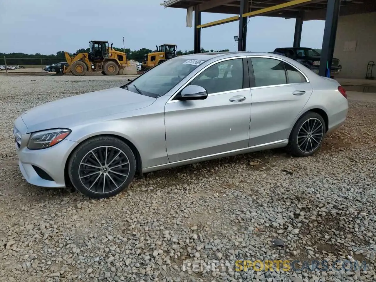 1 Photograph of a damaged car W1KWF8DB1LR580271 MERCEDES-BENZ C-CLASS 2020