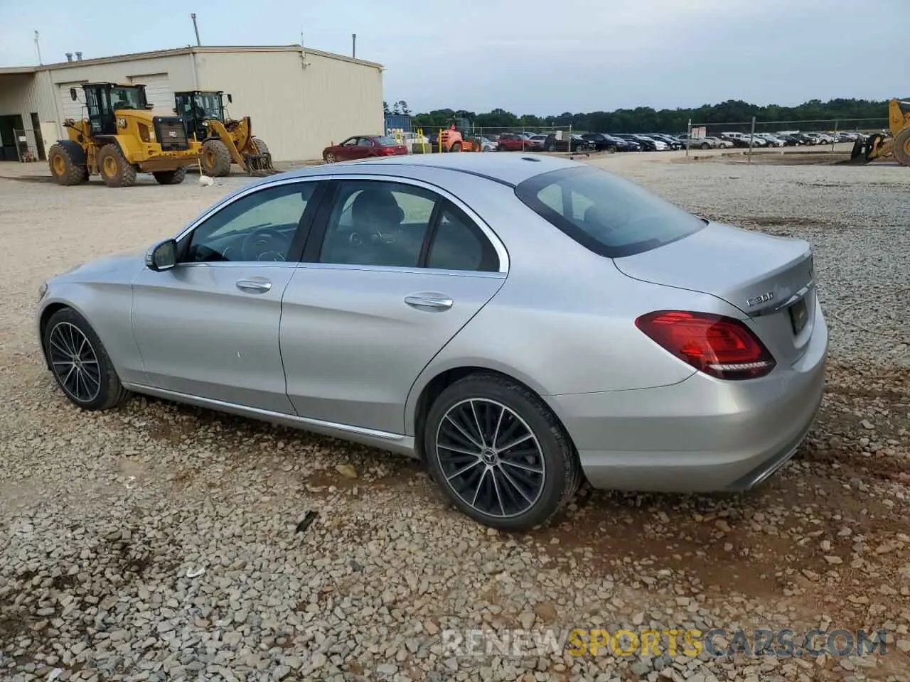 2 Photograph of a damaged car W1KWF8DB1LR580271 MERCEDES-BENZ C-CLASS 2020