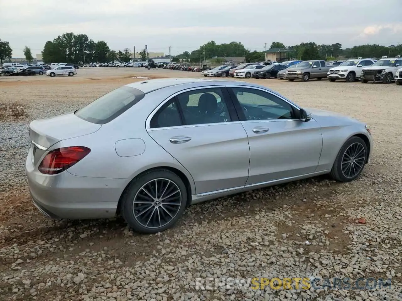 3 Photograph of a damaged car W1KWF8DB1LR580271 MERCEDES-BENZ C-CLASS 2020