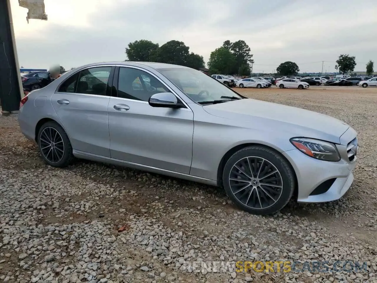 4 Photograph of a damaged car W1KWF8DB1LR580271 MERCEDES-BENZ C-CLASS 2020