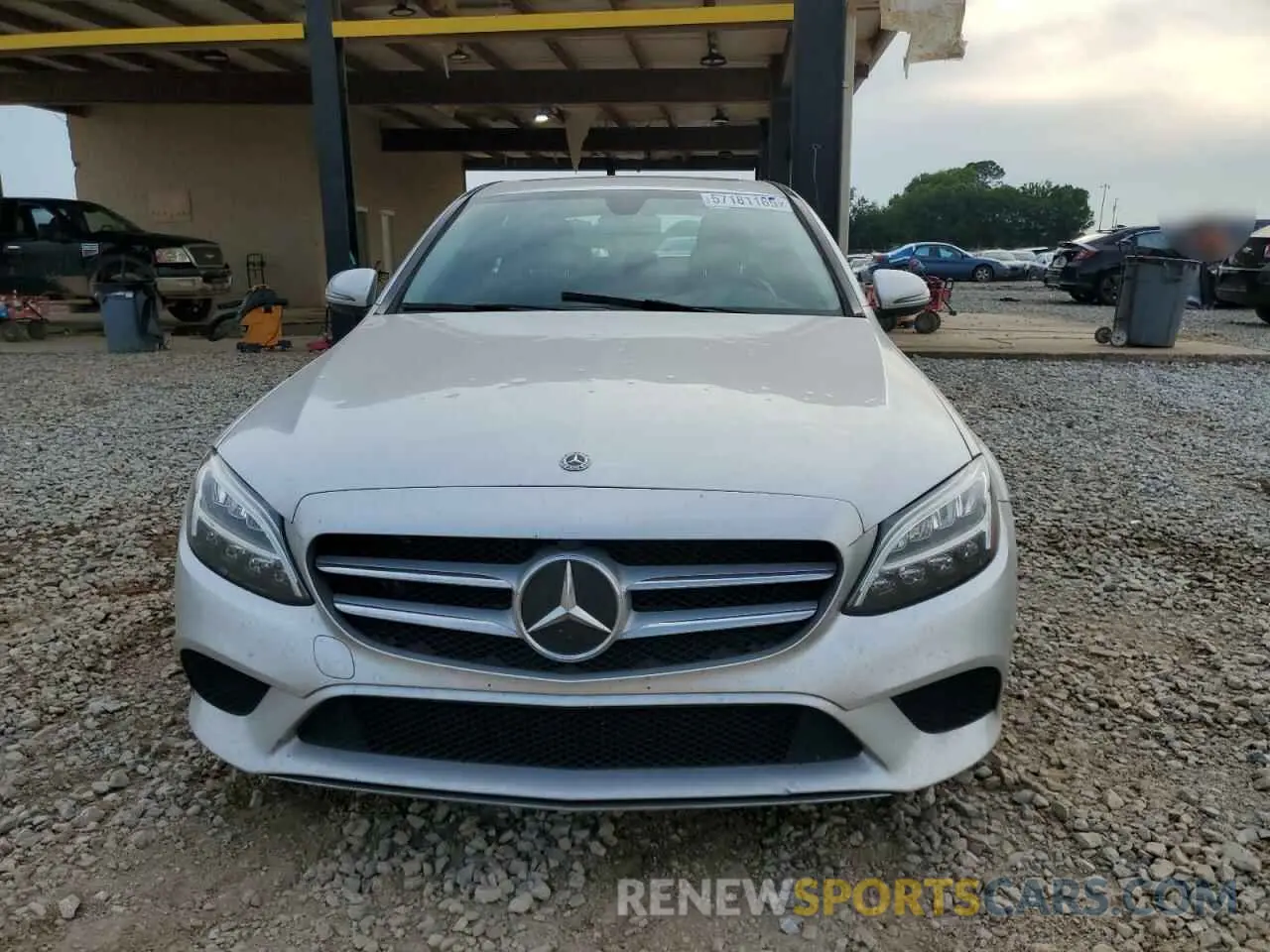 5 Photograph of a damaged car W1KWF8DB1LR580271 MERCEDES-BENZ C-CLASS 2020