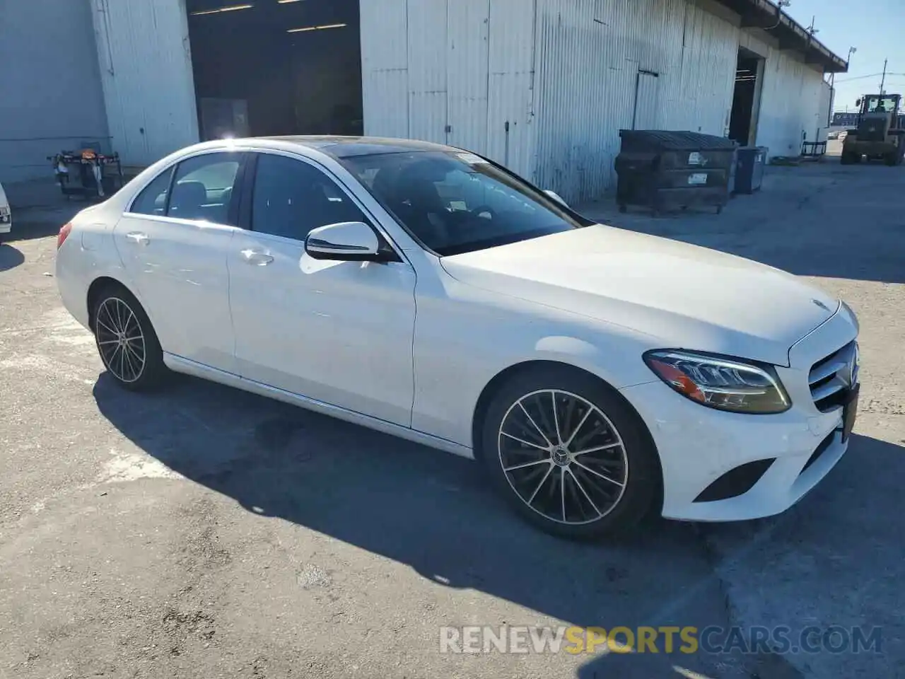 4 Photograph of a damaged car W1KWF8DB1LR590220 MERCEDES-BENZ C-CLASS 2020