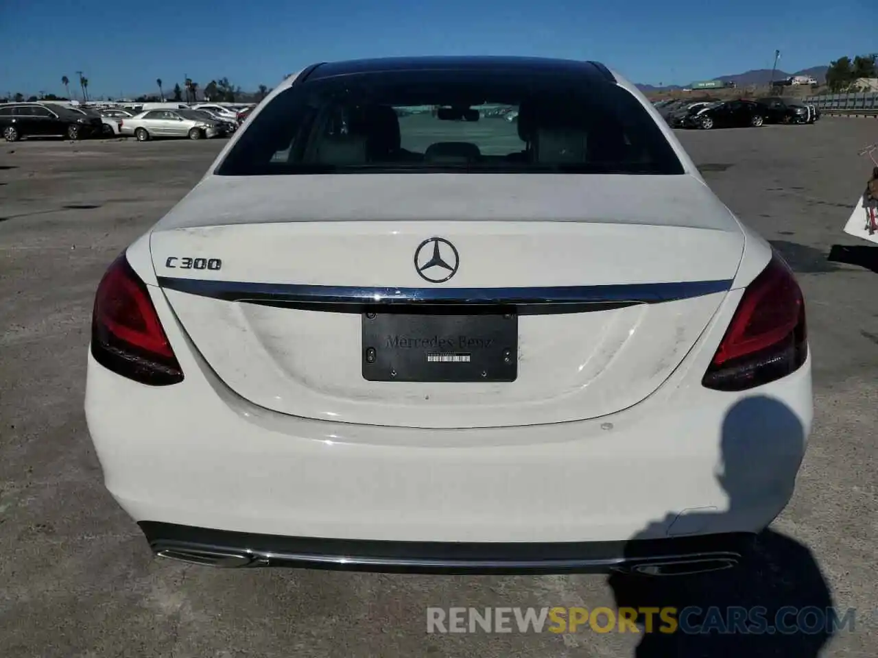 6 Photograph of a damaged car W1KWF8DB1LR590220 MERCEDES-BENZ C-CLASS 2020