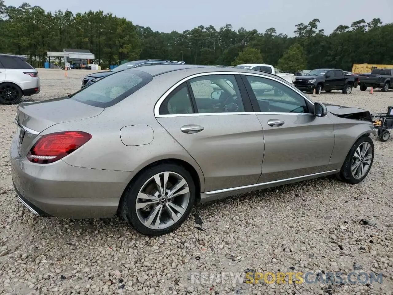 3 Photograph of a damaged car W1KWF8DB1LR596339 MERCEDES-BENZ C-CLASS 2020