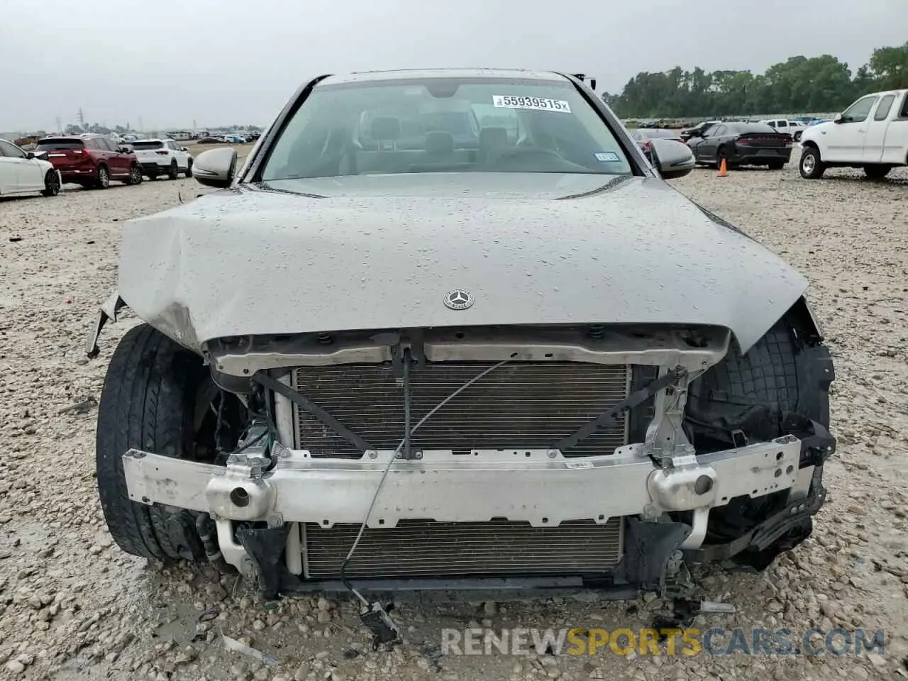 5 Photograph of a damaged car W1KWF8DB1LR596339 MERCEDES-BENZ C-CLASS 2020