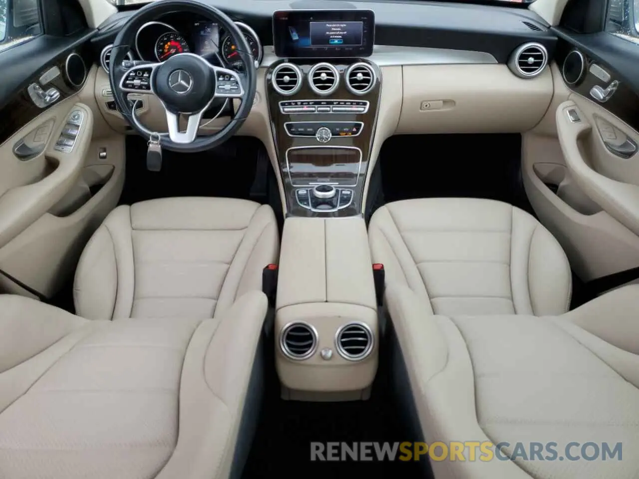 8 Photograph of a damaged car W1KWF8DB1LR596339 MERCEDES-BENZ C-CLASS 2020