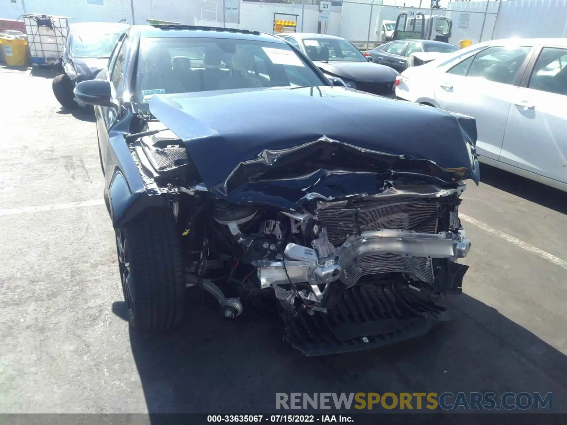 6 Photograph of a damaged car W1KWF8DB1LR597653 MERCEDES-BENZ C-CLASS 2020