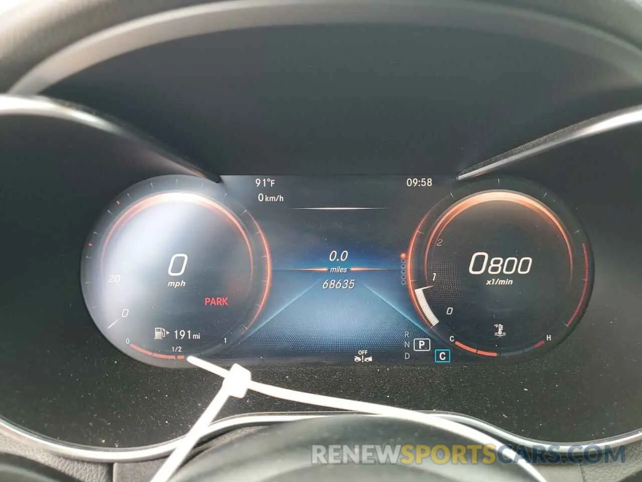 9 Photograph of a damaged car W1KWF8DB1LR602317 MERCEDES-BENZ C-CLASS 2020