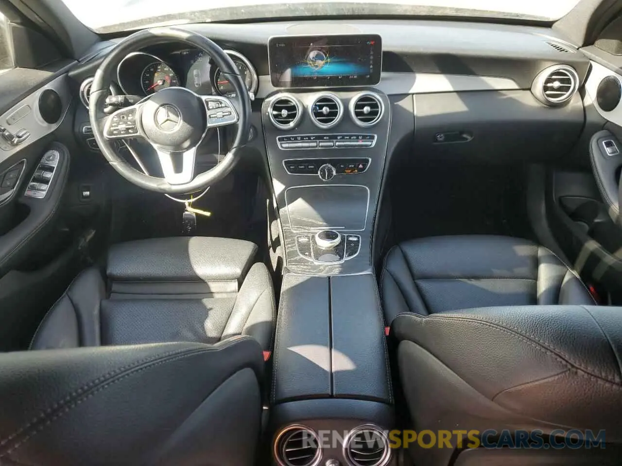 8 Photograph of a damaged car W1KWF8DB2LR572955 MERCEDES-BENZ C-CLASS 2020