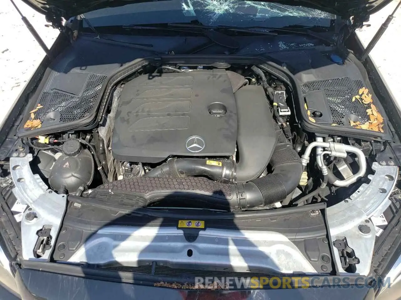 11 Photograph of a damaged car W1KWF8DB2LR599752 MERCEDES-BENZ C-CLASS 2020