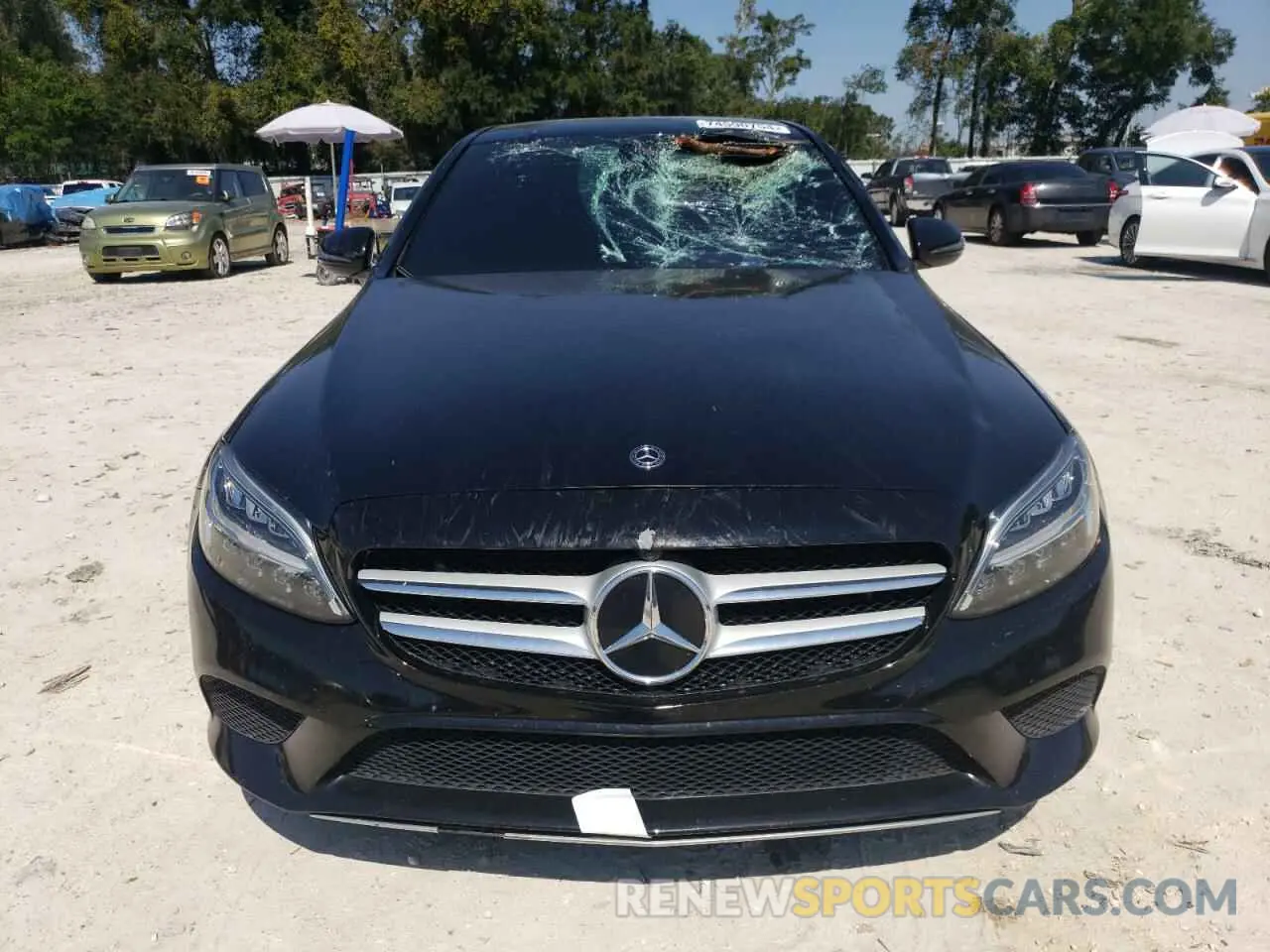 5 Photograph of a damaged car W1KWF8DB2LR599752 MERCEDES-BENZ C-CLASS 2020
