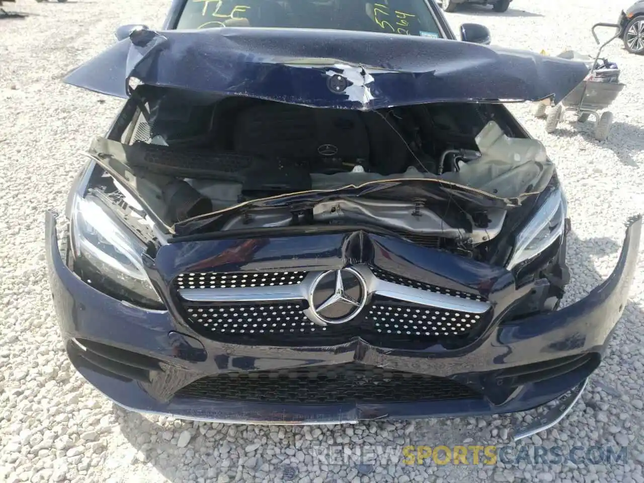 9 Photograph of a damaged car W1KWF8DB3LR571264 MERCEDES-BENZ C-CLASS 2020