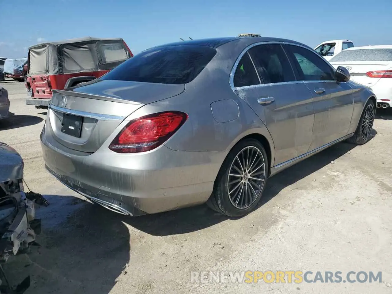 3 Photograph of a damaged car W1KWF8DB3LR594544 MERCEDES-BENZ C-CLASS 2020