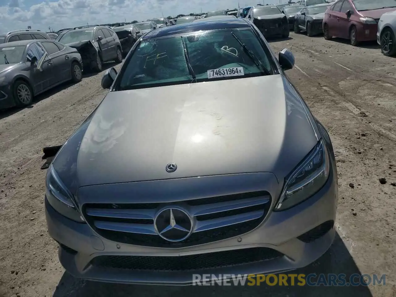 5 Photograph of a damaged car W1KWF8DB3LR594544 MERCEDES-BENZ C-CLASS 2020