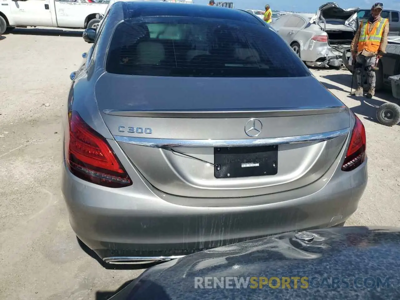 6 Photograph of a damaged car W1KWF8DB3LR594544 MERCEDES-BENZ C-CLASS 2020