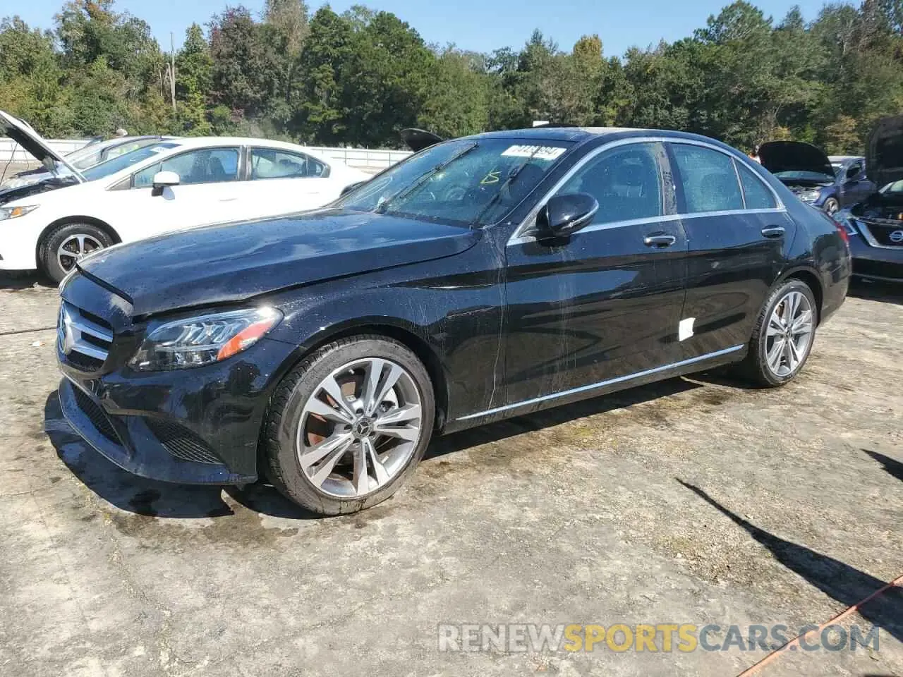 1 Photograph of a damaged car W1KWF8DB4LR601825 MERCEDES-BENZ C-CLASS 2020