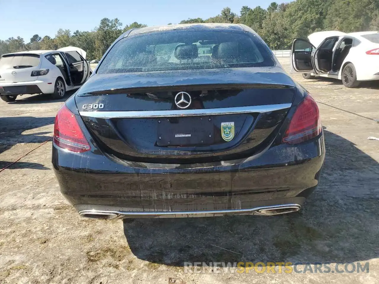 6 Photograph of a damaged car W1KWF8DB4LR601825 MERCEDES-BENZ C-CLASS 2020