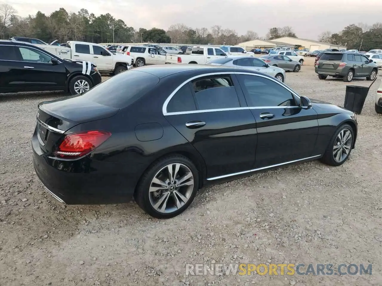 3 Photograph of a damaged car W1KWF8DB5LR574103 MERCEDES-BENZ C-CLASS 2020