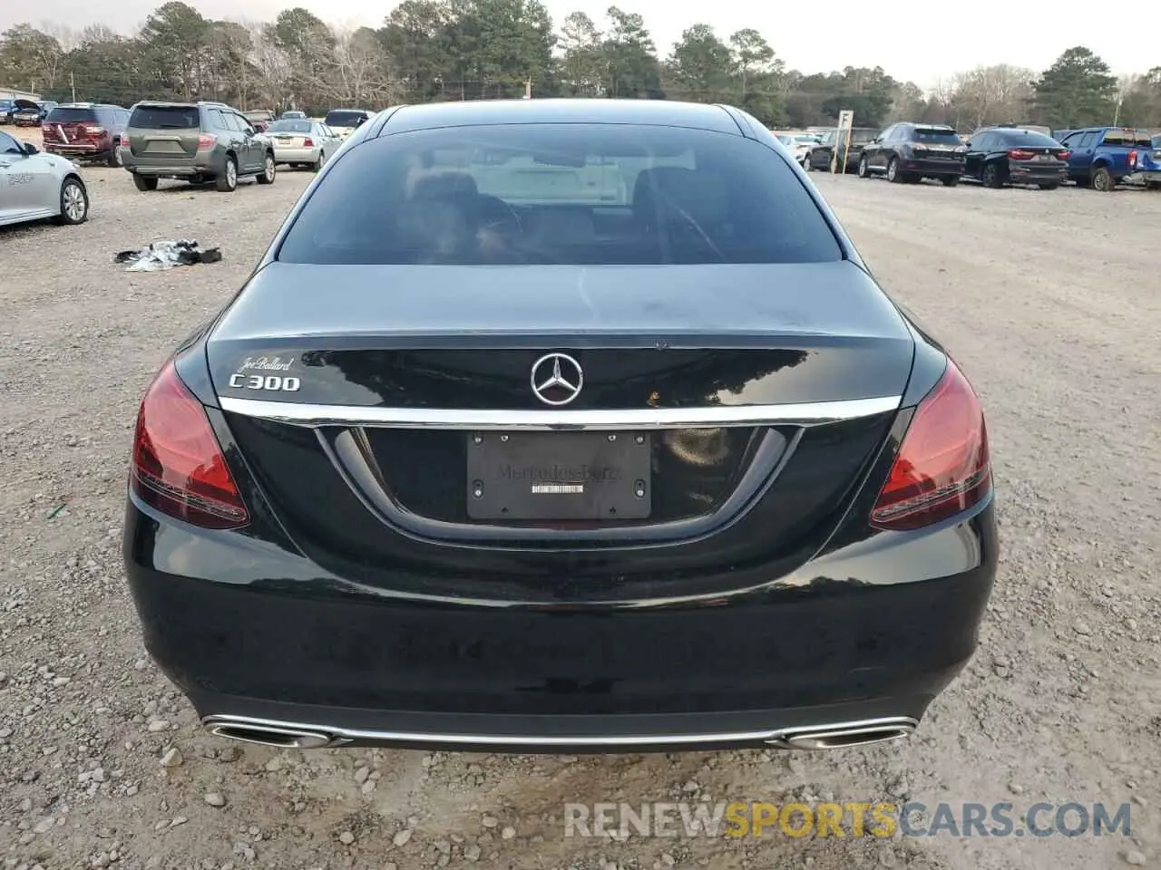 6 Photograph of a damaged car W1KWF8DB5LR574103 MERCEDES-BENZ C-CLASS 2020
